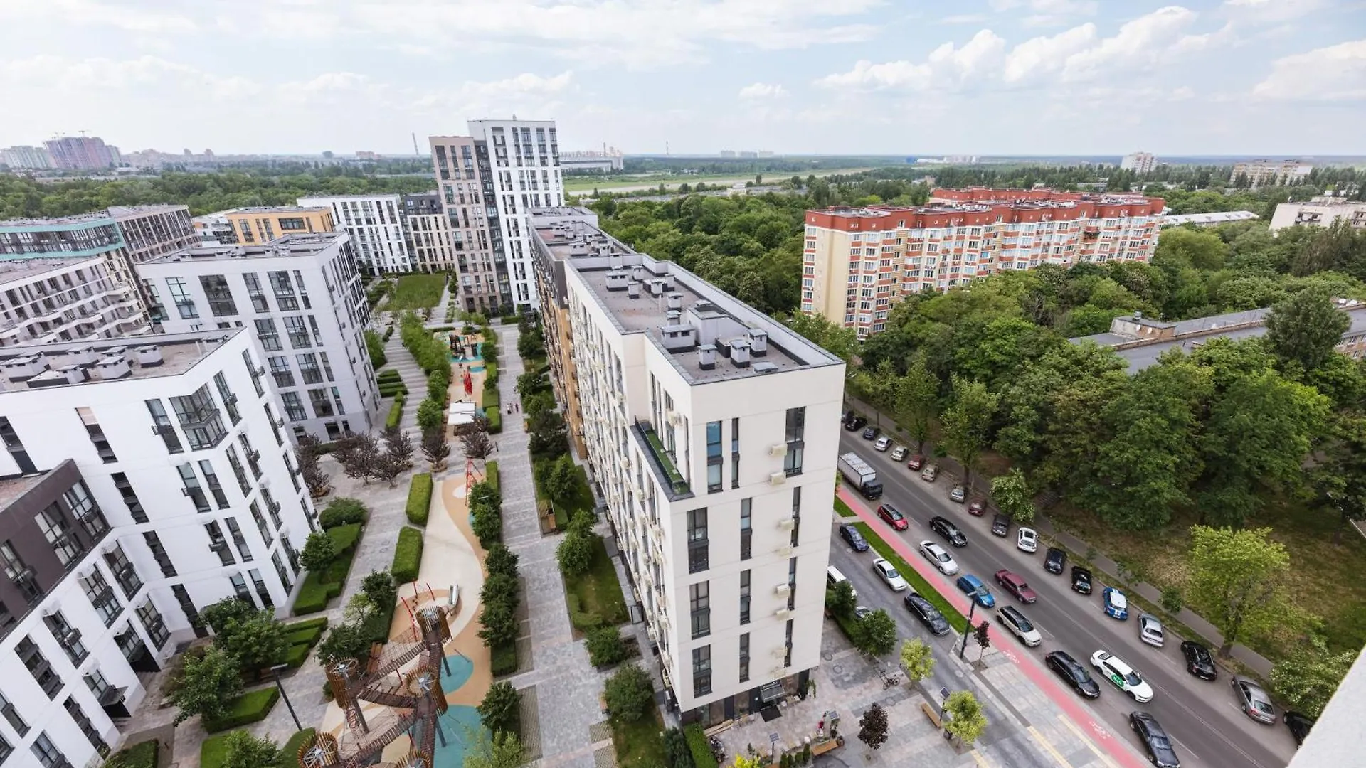 Aparthotel Nyvky Like Home - Файна Таун - Квартира 398 Kyiv